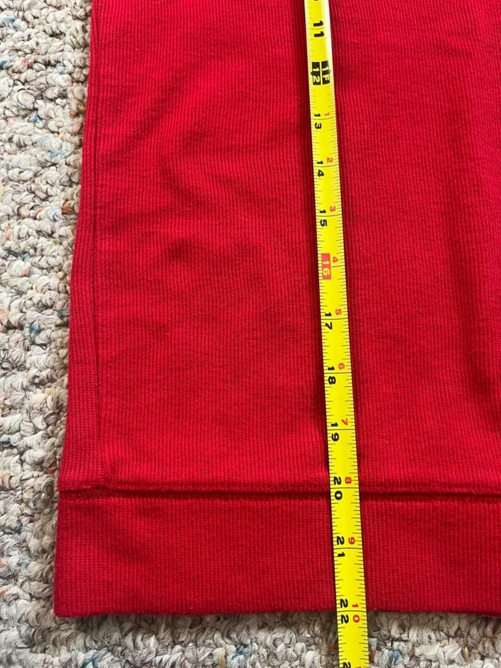 Old Navy Boys V-neck Red Crewneck, Sz 10-12